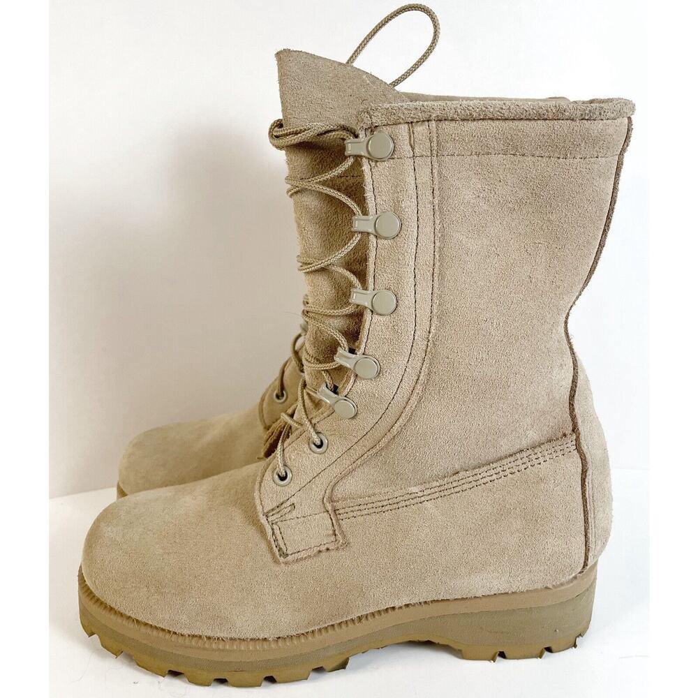 Vibram Cold Weather Boots Gore-Tex Combat Military Tan Mens Size 6W Mondopoint - Picture 4 of 9